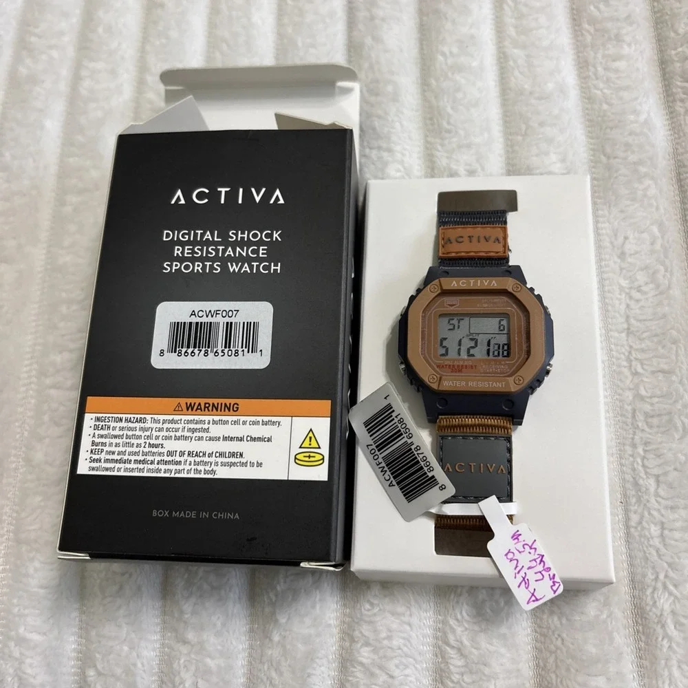 Invicta Activa Spectra X Digital Unisex Watch - Dark Grey/Brown – ACWF007 NEW